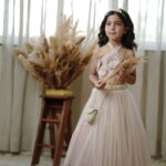 girls lehenga dress floral kids couture wedding outfit